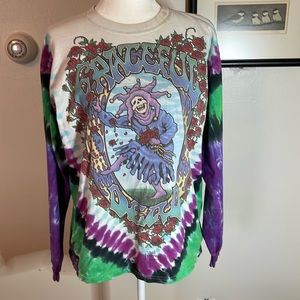 Vintage 93 Liquid Blue Grateful Seasons Of “The Endless Tour” Long Sleeve Tee L